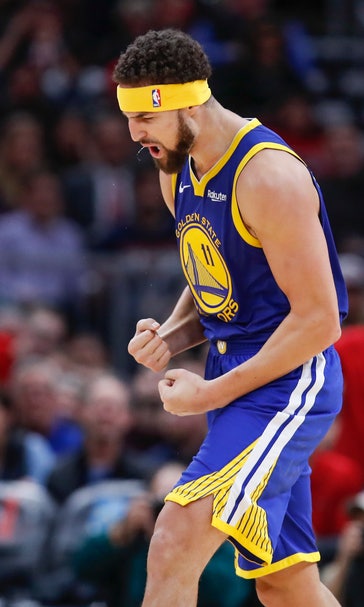 Thompson sets 3-point record, Warriors beat Bulls 149-124